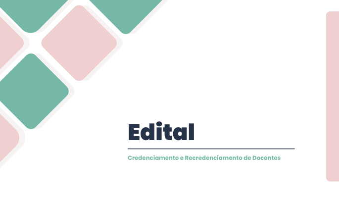 Credenciamento e recredenciamento de Docentes